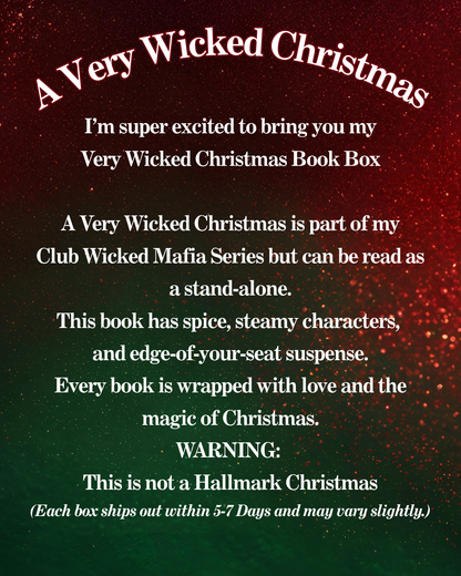 A Very Wicked Christmas Book Box