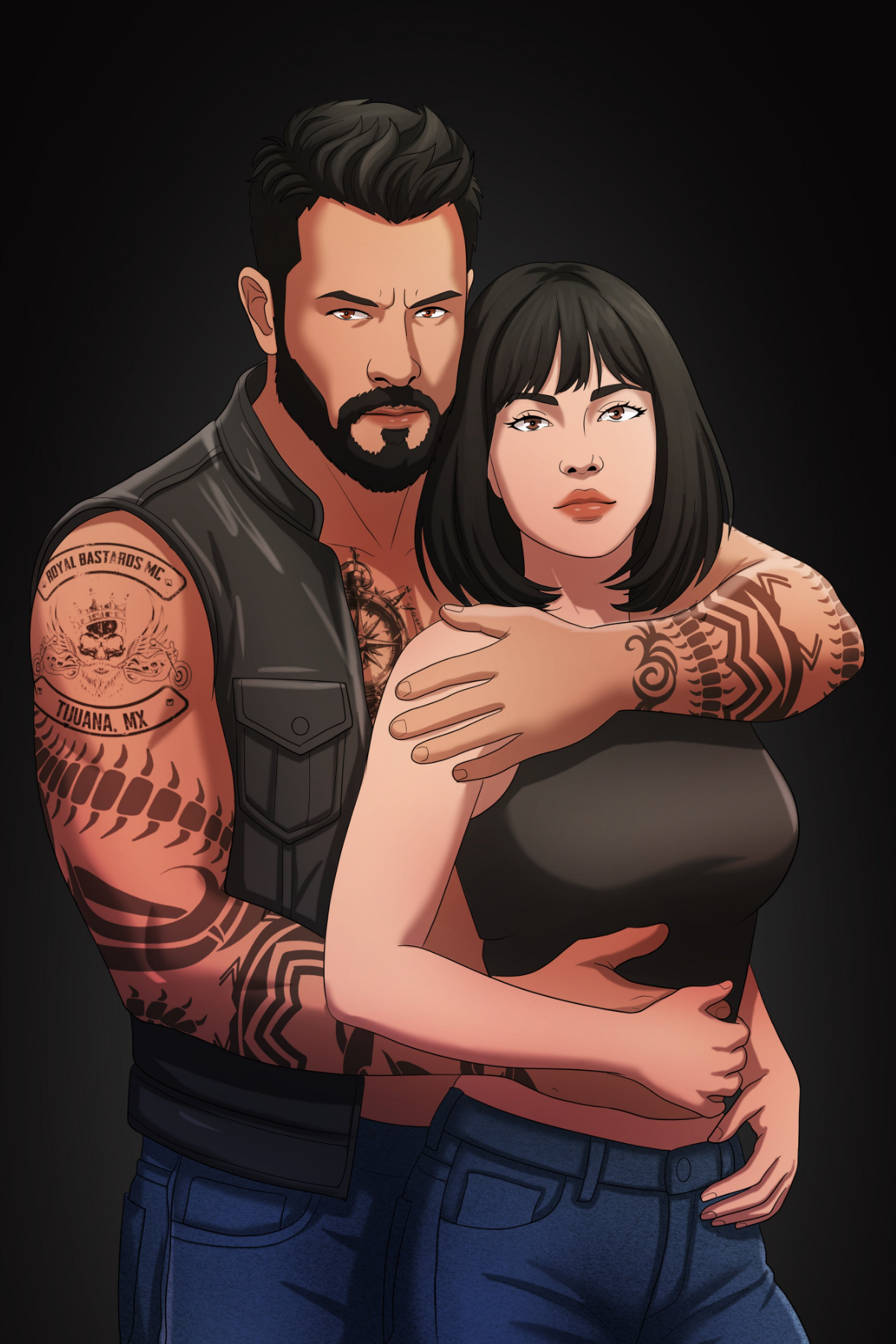 Redeeming Bolt/Royal Bastards MC-Nicoletta/Royal Harlots MC Tijuana, MX Paperback Duet 1-2