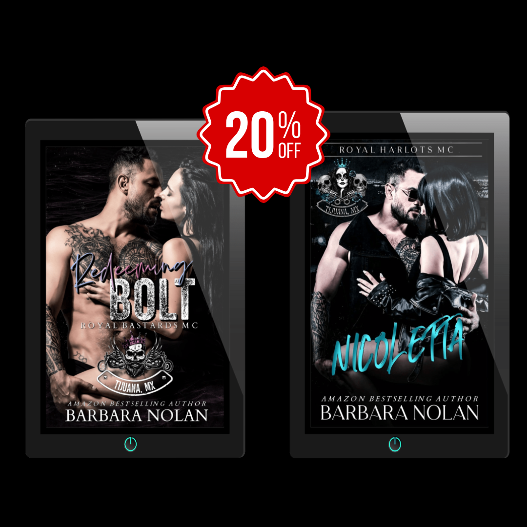 Redeeming Bolt Royal Bastards MC-Nicoletta Royal Harlots MC Bundle (Duet Books 1-2) Pre-Order
